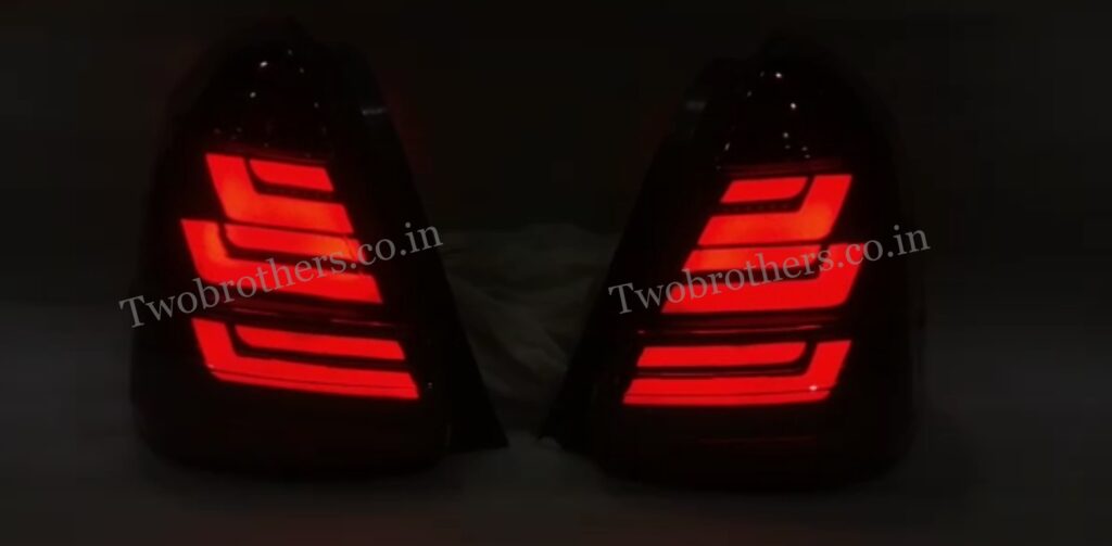 Etios Bmw Style Led Tail Lights Car Projector DRL Headlights and Led